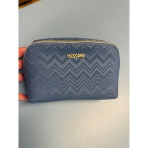 EUC MISSONI Delta One Travel Makeup Toiletry Kit Bag